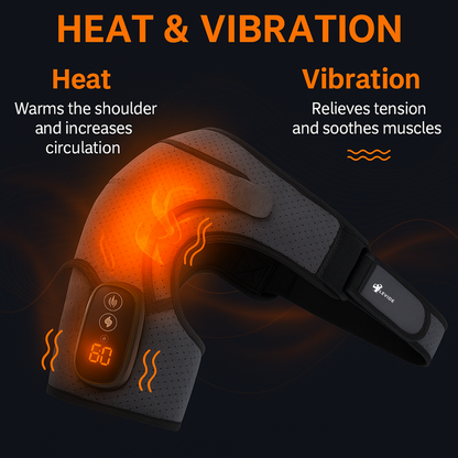 LEVIDE™ Heated Shoulder Massager