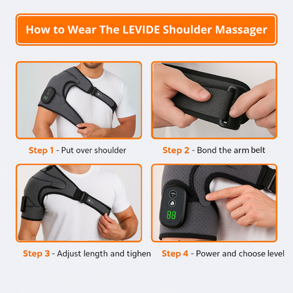 LEVIDE™ Heated Shoulder Massager