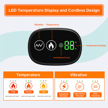 LEVIDE™ Heated Shoulder Massager