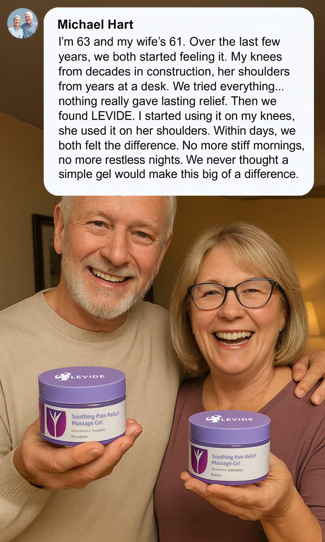 LEVIDE™ Joint & Muscle Gel